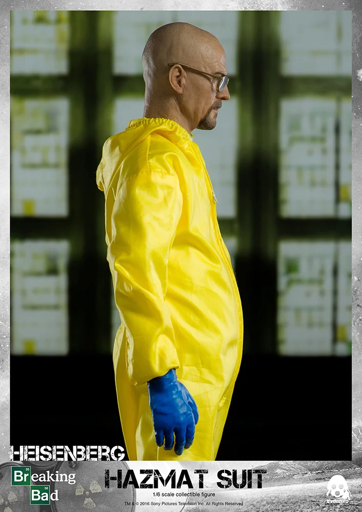 BREAKING BAD: HEISENBERG AND JESSY HAZMAT SUIT COMBO — THREEZERO